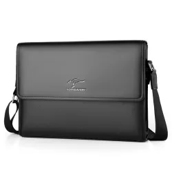 Elegant skuldertaske - forretningsmappe - med pung