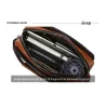 JEEP BULUO - men's leather shoulder bag - with a walletBags