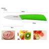 Keramisk knivsæt - 3" 4" 5" 6" tommer med skræller / dæksler