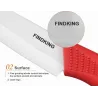 Keramisk knivsæt - 3" 4" 5" 6" tommer med skræller / dæksler