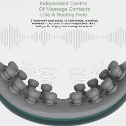 4D smart øjenmassager - musik - rytme - vibration - slap af - akupressur - lindre træthed / mørke øjencirkler