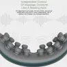 4D smart øjenmassager - musik - rytme - vibration - slap af - akupressur - lindre træthed / mørke øjencirkler