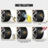Car tire repair kit - puncture repair strips - with storage bagTire repair parts