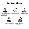 Car tire repair kit - puncture repair strips - with storage bagTire repair parts