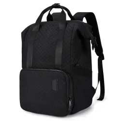 Rejse / picnic rygsæk - isoleret frokostopbevaring - opladningsport - stor kapacitet