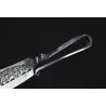 9,3 tommer hakkekniv - køkken - jagt - træskærer - håndlavet smedet stål - tigerdesign