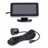 Parkeringssensor - radar - omvendt autoparkering - LCD-skærmdisplay - LED