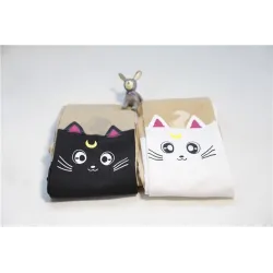 Nylon knee socks - cat designClothing