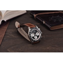 Pagani Design - automatisk kvartsur - safirglas - kronograf - læder - rustfrit stål