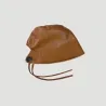 Bucket style hat - varm vinter læder hat - koreansk stil