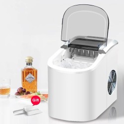Mini automatisk elektrisk ismaskine - isterningmaskine - 15 kg/24H - 220V