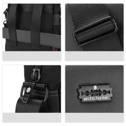 Multifunktionel crossbody-taske - lærredstaske i taljen