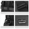 Multifunktionel crossbody-taske - lærredstaske i taljen