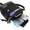Multifunktionel crossbody-taske - lærredstaske i taljen