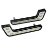 Bil L-type DRL lygter - super lyse - tænd/sluk funktion - vandtæt - LED - 2 stk