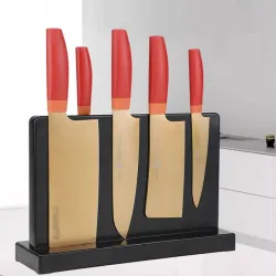 Dobbeltsidet magnetisk stativ - knivholder