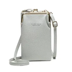 Lille crossbody taske - pung / telefonholder - med lynlås
