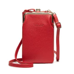 Lille crossbody taske - pung / telefonholder - med lynlås