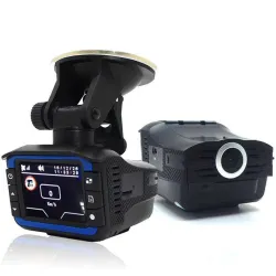 2 i 1 - anti laser - bil radar detektor - G-sensor - DVR kamera optager - HD 720P