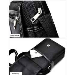 Trendy skuldertaske - med klap / lynlåse / lommer