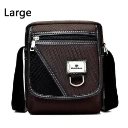 Trendy skuldertaske - med klap / lynlåse / lommer