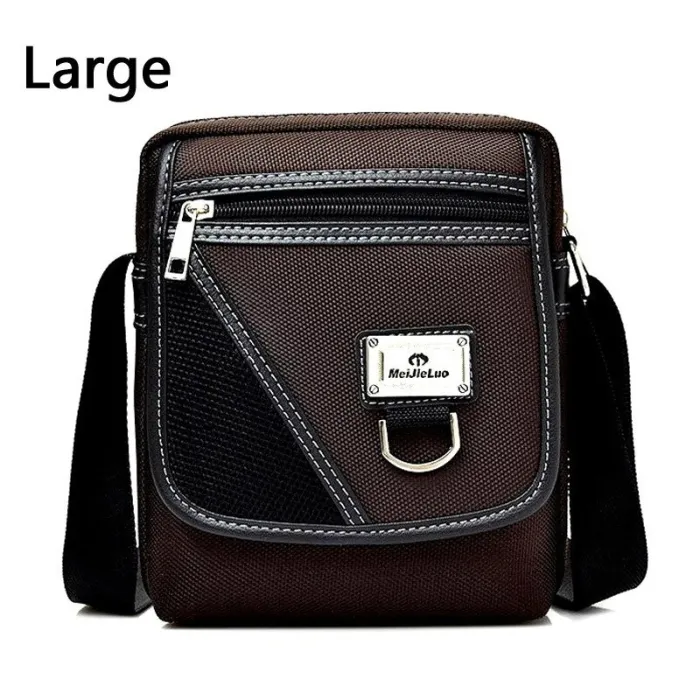 Trendy skuldertaske - med klap / lynlåse / lommer