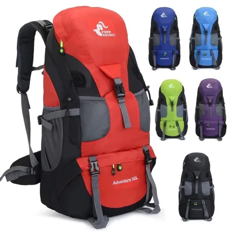 Camping / sport vandtæt rygsæk - stor kapacitet - 50L
