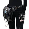 Shoulder / leg / waist bag - steampunk - gothic - retro style - leatherBags