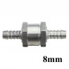 Aluminium brændstof ventil kontra en vej - benzin diesel vandolie - 6mm/8mm/10mm/12mm