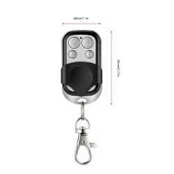 ABCD trådløs RF fjernbetjening - til elektrisk port / garageport - nøglebrik
