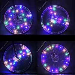 Bicycle spoke light - LED - waterproofBicycle