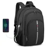 Vandtæt rygsæk - 15,6 tommer laptoptaske - tyverisikring - USB-port - stor kapacitet