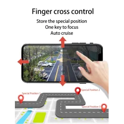 Sikkerhedsovervågningskamera - menneskelig detektion - autosporing - HD nattesyn - vandtæt - 1080P - 2MP - PTZ - WiFi