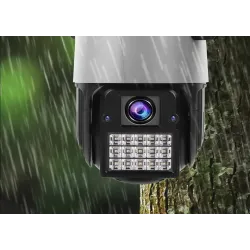 Sikkerhedsovervågningskamera - menneskelig detektion - autosporing - HD nattesyn - vandtæt - 1080P - 2MP - PTZ - WiFi