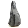 Herre kanvas rygsæk - skulder / crossbody taske