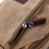 Herre kanvas rygsæk - skulder / crossbody taske