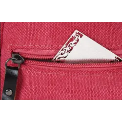 Herre kanvas rygsæk - skulder / crossbody taske