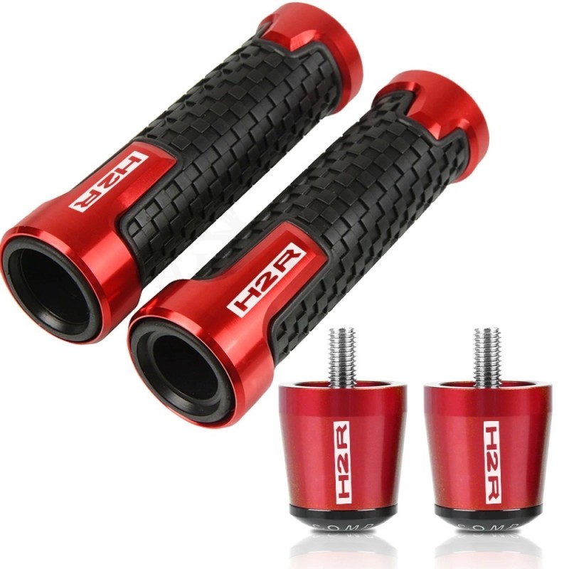 Motorcykel styr / ender - alu stik - 22 mm - sæt
