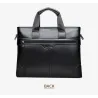Elegant skulder business taske - læder