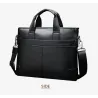 Elegant skulder business taske - læder