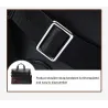 Elegant skulder business taske - læder