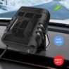 4 i 1 bilvarmer - køle- / varmeblæser - tørretumbler / affugter / defroster - 120W