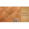 Lille skuldertaske i læder