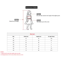 Enhjørningskjole - prinsesse kostume til piger - halskæde / pandebånd / vinger