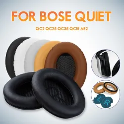 Udskiftning af ørepuder til hovedtelefoner - til BOSE QuietComfort QC35 QC25 QC15 AE2
