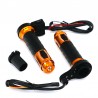 22mm - 7/8" - 12V - motorcykelstyr - elektriske opvarmede greb - aluminium - 2 stk.