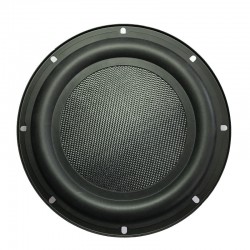10" bas passiv højttaler - med 257 mm ramme - radiator ekstra