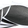 Carbon fiber vinyl sticker - car door handle protection - 10 * 9cm - 4 piecesStickers