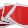 Carbon fiber vinyl sticker - car door handle protection - 10 * 9cm - 4 piecesStickers