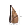 Multifunktions rygsæk - læder crossbody taske